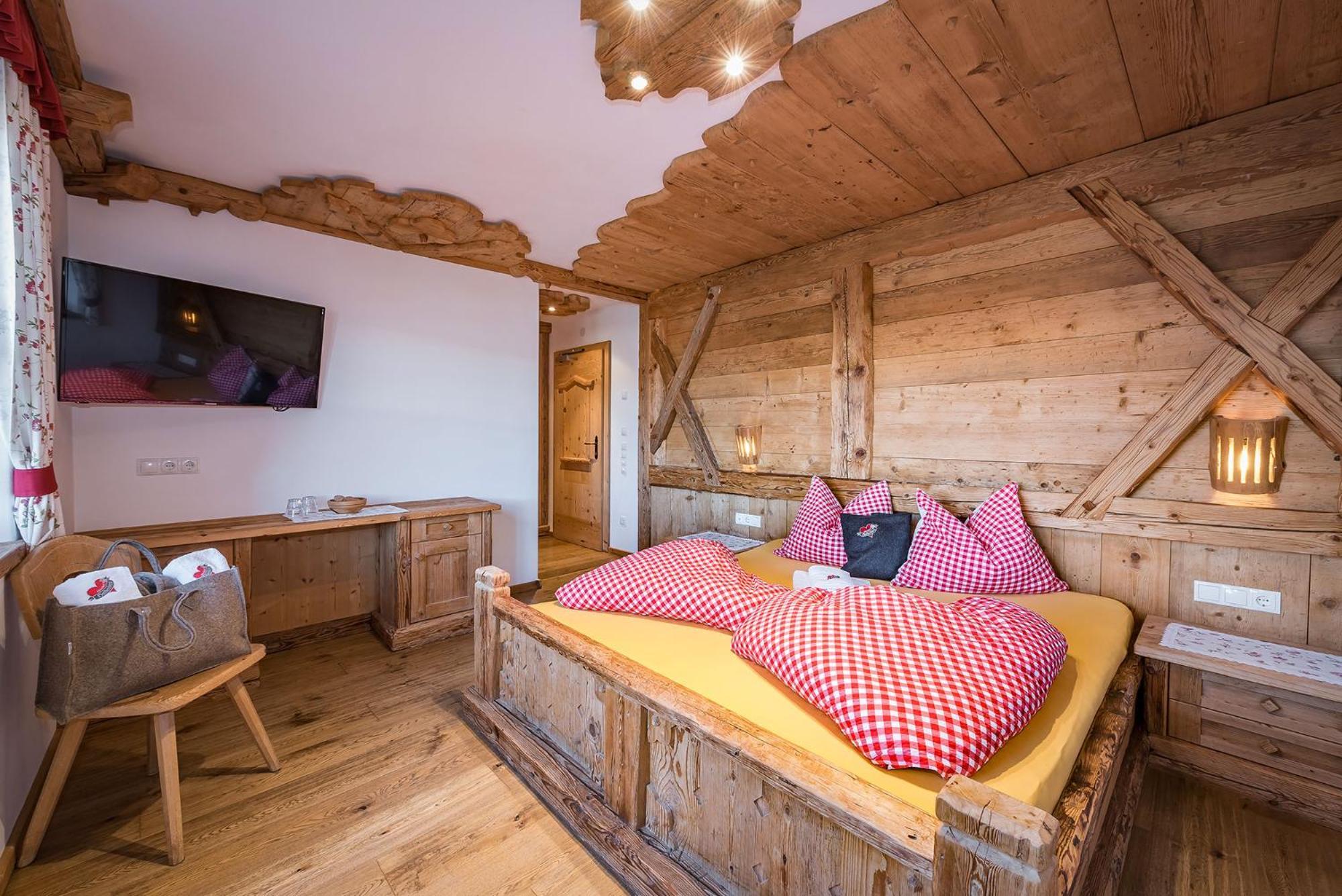 Chalets Almdorf Haidenberg Brunico Bilik gambar